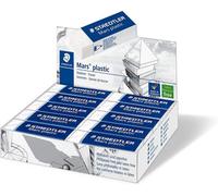 Staedtler 526 50 Mars Eraser, Latex & Phthalate-Free - Medium Size 65X23X13 mm (Pack Of 20)