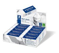 STAEDTLER ?526 50 Mars Eraser, Latex & Phthalate-Free - Medium Size 65x23x13 mm (Pack of 20)