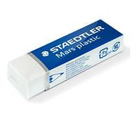 Staedtler 526 50 Mars Plastic Eraser White x 20