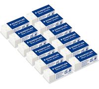 Staedtler 526 53 ABK3D Mars Plastic Rubber Mini Phthalate-free and Latex-Free - Pack of 3 on Blister Card (3), White