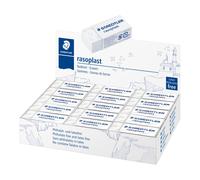 STAEDTLER 526 B30 Rasoplast Eraser, Latex & Phthalate-Free - Small Size 43 x 19 x 13 mm (Pack of 30)