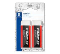 STAEDTLER 526 T20BK2 tradition erasers pack of 2