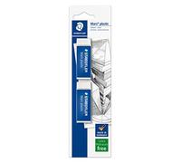 STAEDTLER 52650BK2DA - Mars Plastic Eraser (Pack of 2)