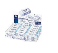 Staedtler 526BT30 Rasoplast Combi Eraser for Ink and Graphite - Pack of 30 | Combination Eraser for Pencil & Ink, 43 x 19 x 13 mm, Phthalate-Free - Item No. 526 BT30