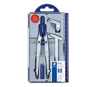 STAEDTLER 550 02 Noris School Compass with Centre Wheel, Extension Bar, Universa