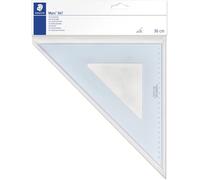 STAEDTLER 567 36-45 Mars Set Square, 36cm 45/45 Degree - Transparent (Pack of 1