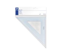STAEDTLER 567 36-45 Mars Set Square, 36cm 45/45 Degree - Transparent (Pack of 1)