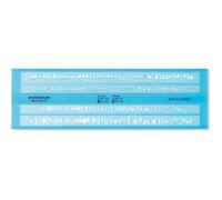 STAEDTLER 572 FL Mars Lettering Guide - Transparent Blue
