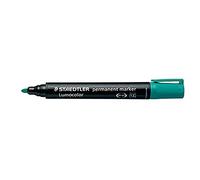 Staedtler 719260 Round Tip Permanent Marker - Green