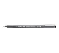 Staedtler 732850 0.4 mm Pigment Liner Felt-Tip Pen - Black