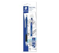 STAEDTLER 7757BK25DA Mars Micro Mechanical Pencil - 0.7mm (Blistercard of 1 + 12 Lead Refills)