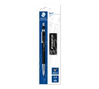 STAEDTLER 780 C BKP6 Mars Technico Leadholder Clutch Pencil with Built-In Sharpener - HB, 2mm Line Width (Pack of 1 + FREE Eraser)