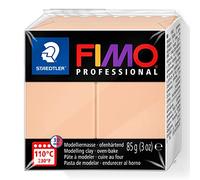 STAEDTLER 8004-435 FIMO Professional Oven-Hardening Polymer Modelling Clay - Cameo (1 x 85g Block)