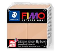 STAEDTLER 8004-45 FIMO Professional Oven-Hardening Polymer Modelling Clay - Sand (1 x 85g Block)