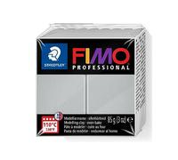 STAEDTLER 8004-80 FIMO Professional Oven-Hardening Polymer Modelling Clay, 85g - Dolphin Grey (Single Block)