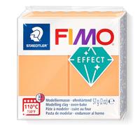 STAEDTLER 8010-401 FIMO Effect Oven-Hardening Polymer Modelling Clay - Neon Orange (57g)