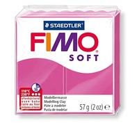 Staedtler 8020-0 Fimo Soft Modelling Material, Normal Block, 57 g raspberry