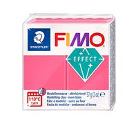 Fimo Soft & Effect Blocks 57g - TRANSRED