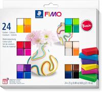STAEDTLER 8023 C24-1 FIMO Soft Oven Hardening Polymer Pack of 24, Terra Cota