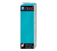 STAEDTLER 8041-32 FIMO Professional Oven-Hardening Polymer Modelling Clay 454g - Turquoise (Single Block)
