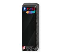 STAEDTLER 8041-9 FIMO Professional Oven-Hardening Polymer Modelling Clay, 454g - Black (Single Block)
