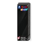 STAEDTLER 8041-9 FIMO Professional Oven-Hardening Polymer Modelling Clay, 454g - Black (Single Block)
