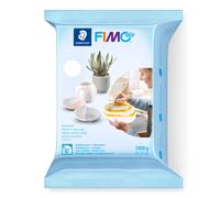 STAEDTLER 8101-0 FIMO Air Basic - Air-Drying Modelling Clay, 1 kg - White