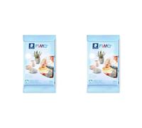 STAEDTLER 8103-0 FIMOair - Air Drying Modelling Clay, 250g - White (Pack of 2)
