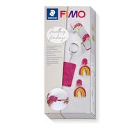 STAEDTLER 8625 SET1 FIMO Jewellery Accessories - Assorted Findings for Polymer Clay Jewellery (Including Bangle, Earrings & Key Rings)