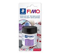 STAEDTLER 8705 01 BK FIMO Semi-Gloss Water-Based Varnish - Transparent (1 x 35ml Tub)