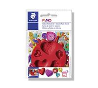 Staedtler 872523 "Hearts Fimo Push Mould Modeling Craft Kit