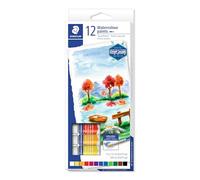 STAEDTLER 8880 C12 Karat Watercolour Paint Tube - Multi-Colour (Pack of 12)