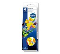 STAEDTLER 989-SBK3-3 Synthetic Paint Brush (Pack of 3)
