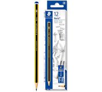 Staedtler 120-3 Noris Pencils H (Box of 12), Black 12 Count (Pack of 1) Noris H