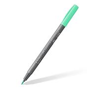 STAEDTLER Brush Pen Pigment Arts, Jade Green, Pigmented Premium Drawing Ink, Brush Tip for Variable Line Width, Waterproof, Quick-Drying, Brush Pen Single Pen, 371-506