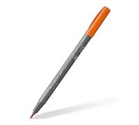 Staedtler Brush Pen Pigment Arts, Sienna Natural, Pigmented Premium Drawing Ink, Brush Tip for Variable Line Width, Waterproof, Quick-Drying, Brush Pen Single Pen, 371-730