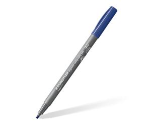 STAEDTLER Calligraphy Fibre Tip Pens Pigment Arts, Indigo, 2.00 mm Calligraphy Tip, Pigmented Premium Drawing Ink, Waterproof, Hand Lettering Single Pen, 375-36
