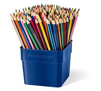 Staedtler Colouring Pencils, High Break Resistance and Ergonomic Soft Surface, Quiver with 144 Colouring Pencils in 12 Colours, 187 T144