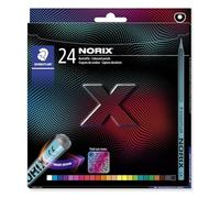 STAEDTLER Kleurpotloden - NORIX - 24 verschillende kleuren - Pack van 24, 186 C2