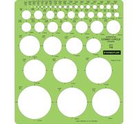 Staedtler Combo Circle Template 977 110