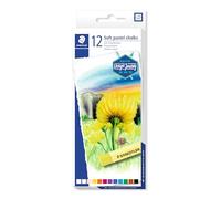 STAEDTLER Design Journey soft pastel chalks, assorted colours, pack of 12
