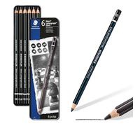 Staedtler : Mars : Lumograph Pencil : Black Set of 6