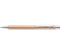 Staedtler Elance Retractable Ballpoint Pen, Metal Shaft, Durable, Interchangeable Refill M, Indelible, Ink Colour Blue, 421 45-17 (Beige Gold)