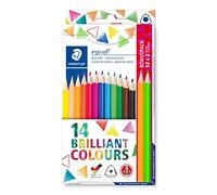 Staedtler 157 C14P1 Ergo Soft Coloured Pencils Pack of 14 Assorted Colours
