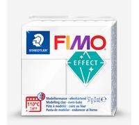 STAEDTLER Polymer Modelling Clay - FIMO Effect - Oven Bake Clay - Translucent White - 57g Block, 8010-014