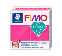 STAEDTLER FIMO Effect 8020-286 Oven Hardening Modelling Clay, 57 g - Ruby Quartz
