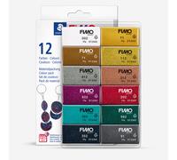 Staedtler : Fimo : Effect : Colour Pack 12 Half Blocks : Sparkle