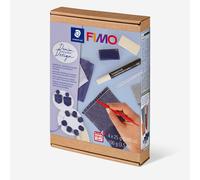 Staedtler : Fimo : How to Create Set : Denim Effect