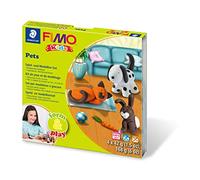 STAEDTLER Fimo Kids Form & Play Pet 7 Parts, clay, Multi-Colour, 15.5 x 15.6 x 2.2 cm