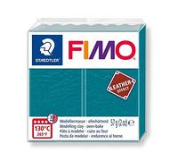 STAEDTLER Fimo Leather-Effect Oven-Hardening Modelling Clay Lagoon Colour 8010-369